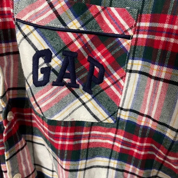 Gap Pendlenton Flannel Button Down Shirt - Picture 4 of 5